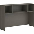 The Hon Co Hutch, No Doors, 60inx14inx39-1/4in, Slate Teak HONLDH60LS